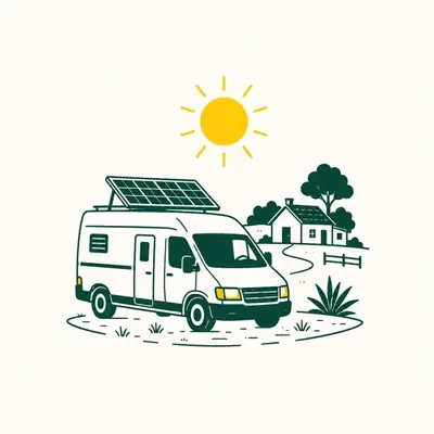 Energia Solar para Motorhome e Sítio